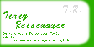 terez reisenauer business card